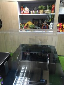 Workplace Anti Spray Acrylic Protective Isolated Plastic Desk Board